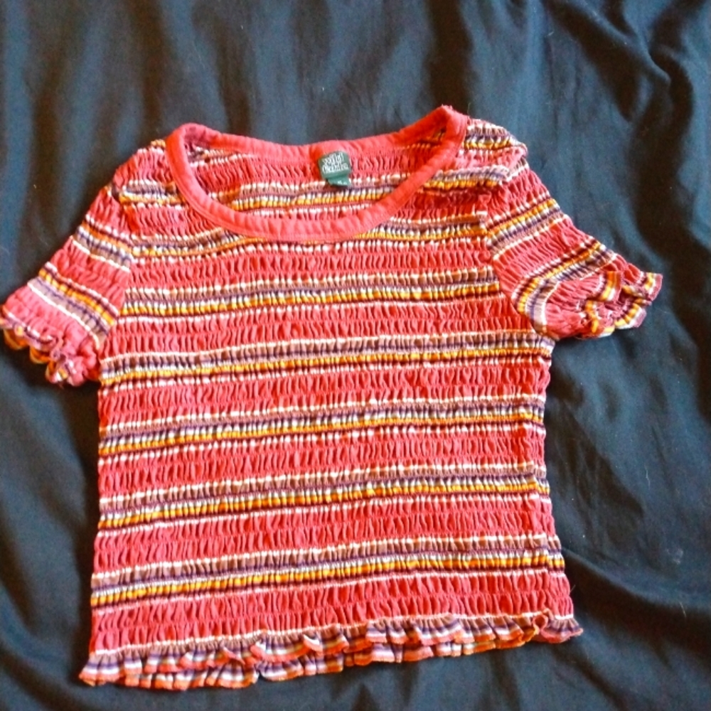 Stripped crop top